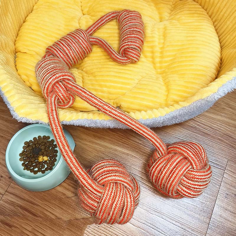 Pet Multi-knot Rope Pulling Toy